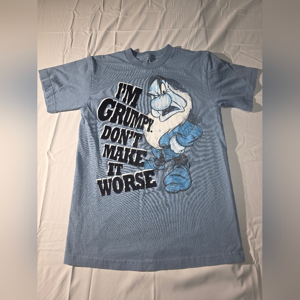 Disney Grumpy Blue Graphic Tee